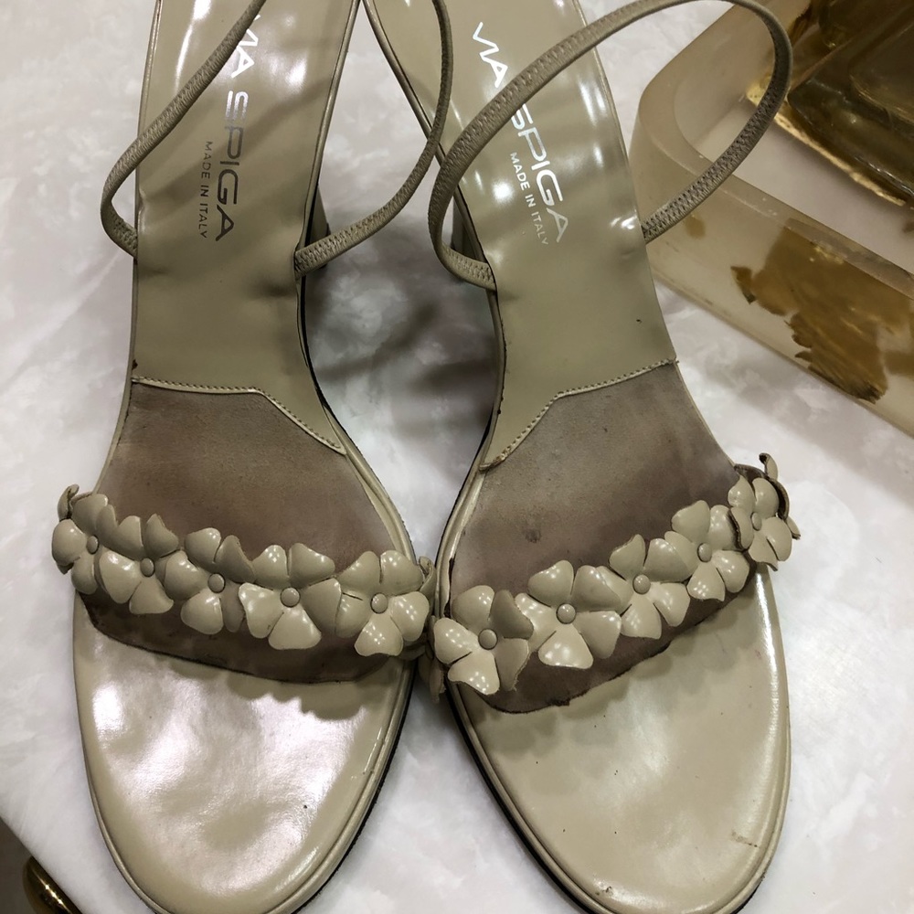 FREE with purchase: Via Spiga heel sandals, 3.5” heel, Size 7.5
